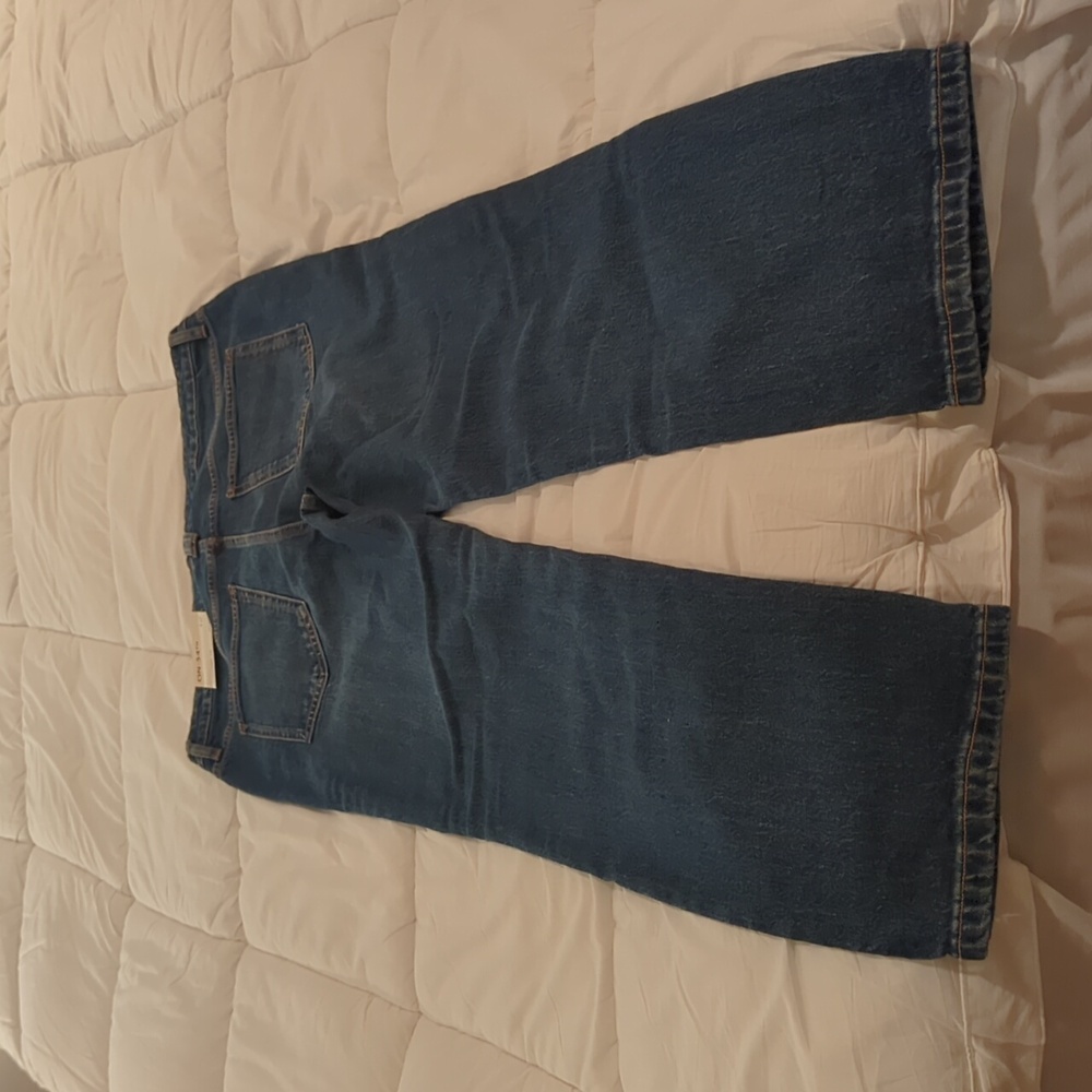 Women's On 34th high rise straight leg jean. Medium dark. Ntw - Picture 8 of 10